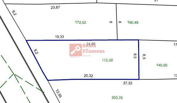 Terreno à venda, 176m² - Foto 2