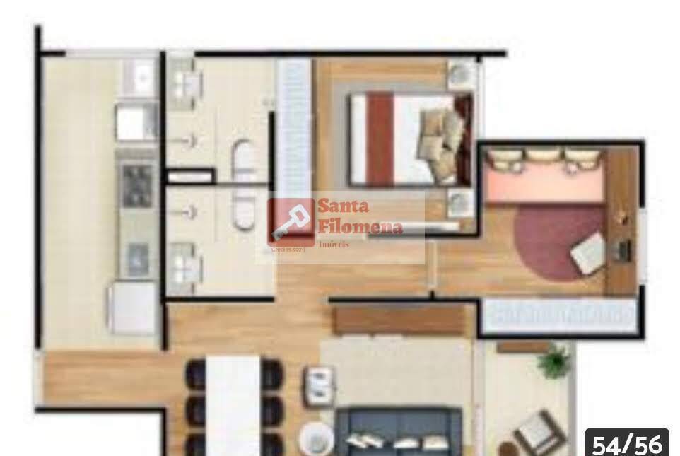 Apartamento à venda com 2 quartos, 60m² - Foto 15